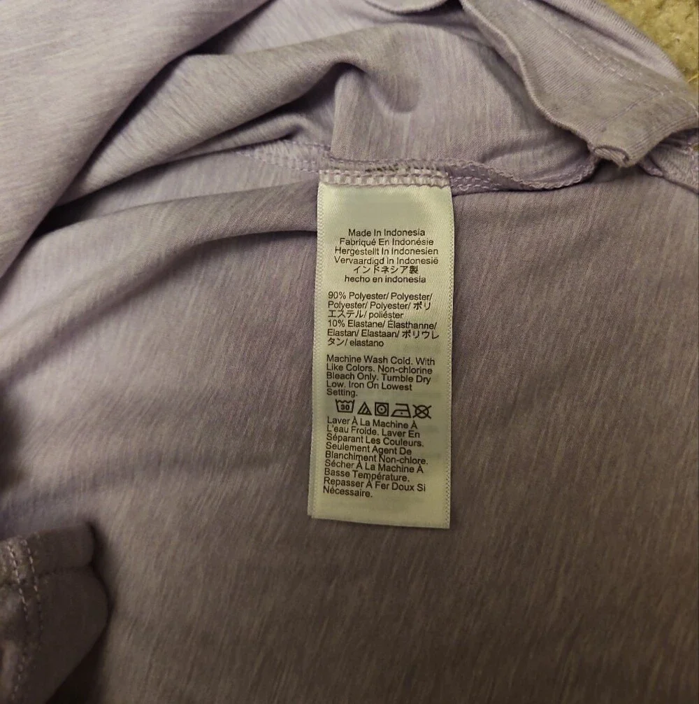 J. Crew Men’s Light Lavender Performance Polo Shirt